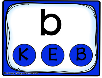 English Alphabet Match Lowercase To Uppercase Powerpoint Game Tpt