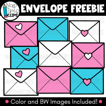 Preview of FREEBIE Envelope Clipart Free
