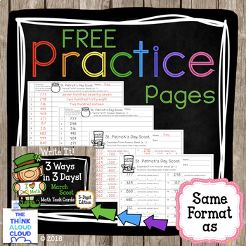 Preview of FREEBIE Expanded Form Practice Page {3-Digit Numbers}