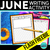 FREEBIE FOR FRIDAY June Writing Prompt Activity for the En