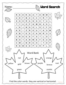 FREEBIE FUN Printables for FALL Why Do Leaves Change Color? by STEMHAX