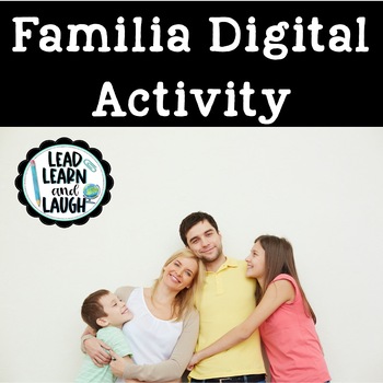 Preview of FREEBIE: Familia (Family) Digital Activity  - Distance Learning