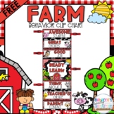 Farm Classroom Decor Behavior Clip Chart