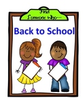 Back to School: Find Someone Who Has...