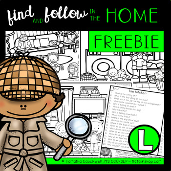 Preview of FREEBIE: Find and Follow In the Home