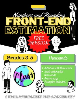 Preview of FREEBIE! Front end Estimation with Thousands