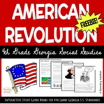 Preview of Georgia 4th Grade Social Studies: American Revolution Key Figures FREEBIE