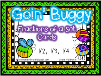 Preview of {FREEBIE} Goin' Buggy - Fractions of a Set