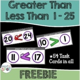FREEBIE Greater Than Less Than Activity Cards