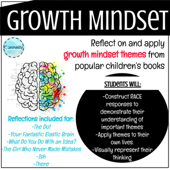 Preview of Growth Mindset Book Reflections and Activities