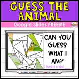 FREEBIE Guess the Picture | Animals