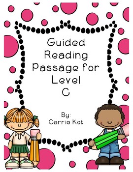 Level C Fluency Passages Worksheets Teaching Resources Tpt