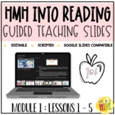 FREEBIE HMH Into Reading 1st Grade Guided Teaching Slides: