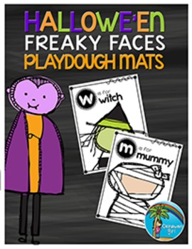 Preview of Halloween Playdough Mats