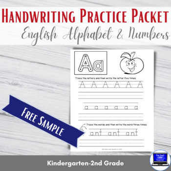 Interactive Handwriting Practice Lessons (Numbers & Letters)