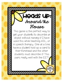FREEBIE-- Heads Up for Categories: AROUND THE HOUSE