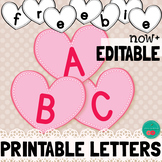 Valentines Letters Of the Alphabet