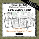 FREEBIE - History Biography Research Report Project | Thom