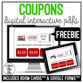 FREEBIE How Much Does It Cost With Coupons? Digital Activity