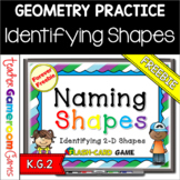 Free Identifying Shapes Powerpoint Flash Cards