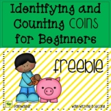FREEBIE Identifying and Counting Coins for Beginners