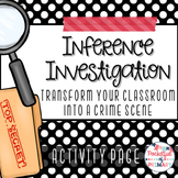 FREEBIE - Inference Investigation: Turn Your Classroom int