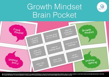 Preview of FREEBIE Interactive Growth Mindset Notebook & Powerpoint Printable Activity