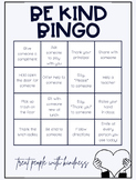 FREEBIE Kindness Bingo World Kindness Week Activity Valent