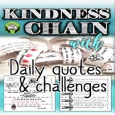 FREE: SEL Character Education- Kindness Chain: Daily Quote