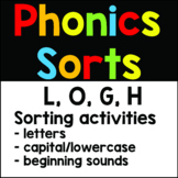 Phonics Sorts - LOGH (Set 1) - FREE