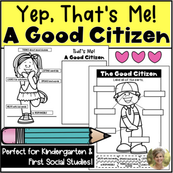 Preview of Label The Good Citizens: Kindergarten & First Grade Social Studies