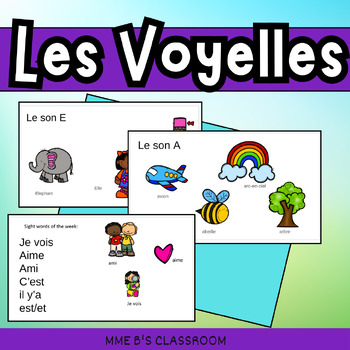Preview of FREEBIE - Les voyelles - Core French Phonics slide-show