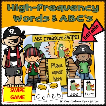 Pirate Letter Recognition Activity for Learning the ABC's