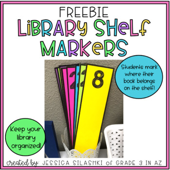 Duct Tape Shelf Markers - Library Learners