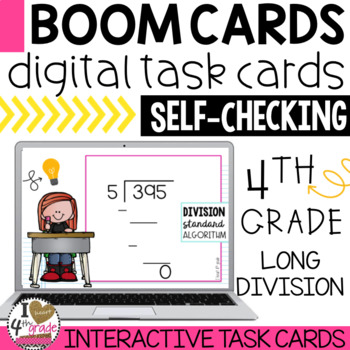 Preview of Long Division Boom Cards