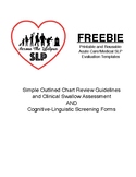 FREE MEDICAL SLPs Chart Review and Evaluation Templates