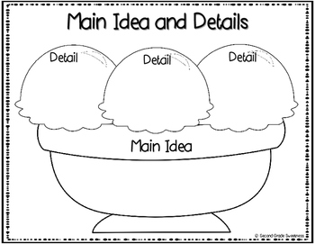 Preview of FREEBIE: Main Idea and Details Graphic Organizer