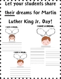 FREEBIE Martin Luther King Jr. Day!! Writing!