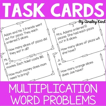 multiplication word problems homework