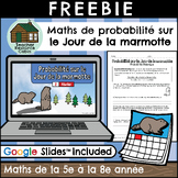 FREEBIE: Maths de probabilité sur le Jour de la marmotte (