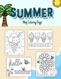FREEBIE May Coloring Pages Summer End of the Year Activities
