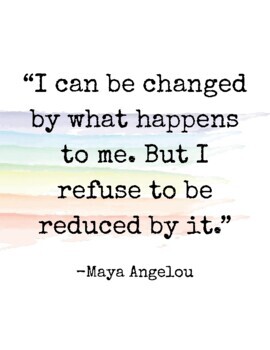 FREEBIE! Maya Angelou Quotes | Promote Strength Of Spirit | Diversity ...