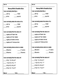 FREEBIE! Money Skills Checklist Quiz - Quick Assessment fo