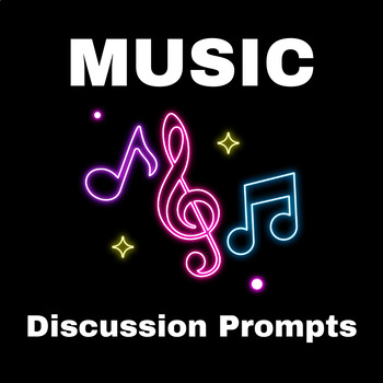 Preview of FREEBIE - Music: Discussion Prompts