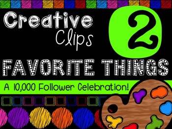 Preview of FREEBIE! My Favorite Things #2 {Creative Clips Digital Clipart}