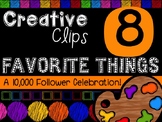 FREEBIE! My Favorite Things #8 {Creative Clips Digital Clipart}