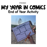 FREEBIE | My Year in Comics | End of the Year Activity