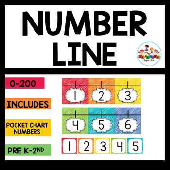 Number Line and pocket chart cards