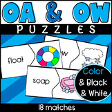 FREEBIE OA and OW Puzzles: Long O Vowel Teams