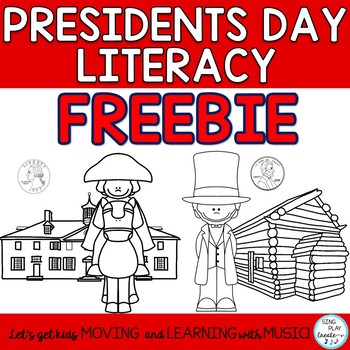 Preview of Freebie: Presidents Day Literacy and Coin Facts